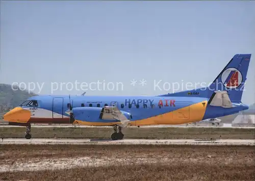 Flugzeuge Zivil Happy Air SAAB SF 340B HS GPA  Kat. Airplanes Avions