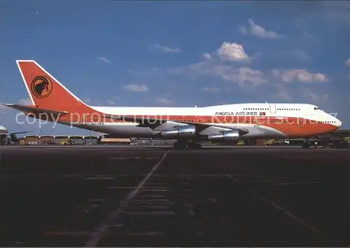 Flugzeuge Zivil Angola Airlines Boeing 747 312 Combi D2 TEA c n 23410 653 Kat. Airplanes Avions