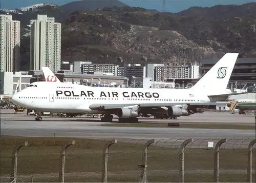 Flugzeuge Zivil Polar Air Cargo Boeing B 747 N630SJ c n 19773 Kat. Airplanes Avions
