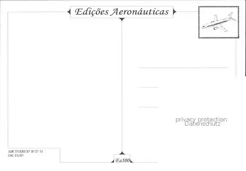 Flugzeuge Zivil Air Terrex B727 51 OK TGX  Kat. Airplanes Avions