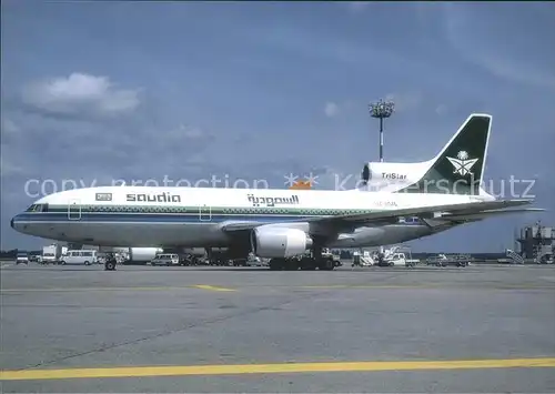 Flugzeuge Zivil Saudia L1011 385 HZ HM6 Cn 1249 Kat. Airplanes Avions