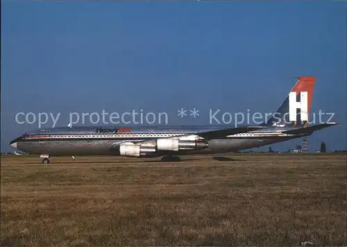 Flugzeuge Zivil Heavylift Cargo Airlines Boeing 707 351C N2215Y cn 19631 Kat. Airplanes Avions