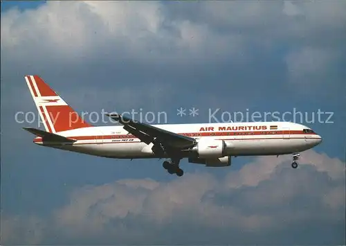 Flugzeuge Zivil Air Mauritius Boeing 767 23B 3B NAK cn 23973 Kat. Airplanes Avions