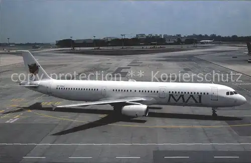 Flugzeuge Zivil MAI Myanmar Airways International A321 131 S7 RGJ c n 604 Kat. Airplanes Avions
