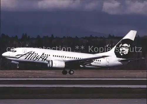 Flugzeuge Zivil Alaska Airlines Boeing 737 790 N614AS c n 30343 439 Kat. Airplanes Avions