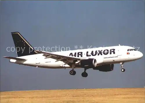 Flugzeuge Zivil Air Luxor CS TQC A319 Kat. Airplanes Avions