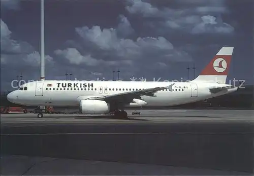Flugzeuge Zivil Turkish Airlines EI TLJ N C 257 A320 231 Kat. Airplanes Avions