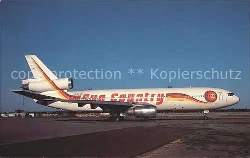 Flugzeuge Zivil Sun Country McDonnell Douglas DC 10 40 Kat. Airplanes Avions