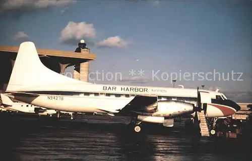 Flugzeuge Zivil Bar Harbor Airlines CV 600 N94278 Kat. Airplanes Avions