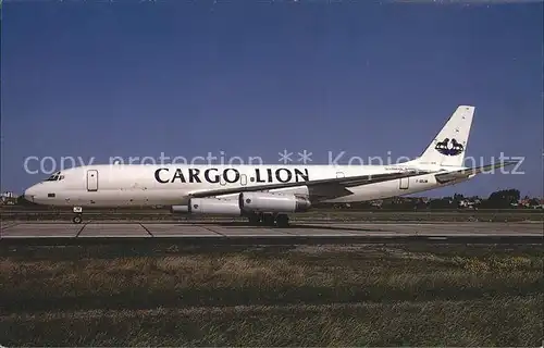 Flugzeuge Zivil Cargo Lion McD Douglas DC 8 62CF c n 45960 F GDJM  Kat. Airplanes Avions