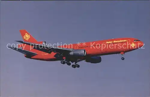 Flugzeuge Zivil Palair Macedonian McD Douglas DC 10 30 VR BNR  Kat. Airplanes Avions