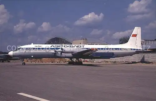 Flugzeuge Zivil Aeroflot Ilyushin 18V c n  CCCP 75598  Kat. Airplanes Avions