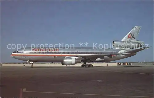 Flugzeuge Zivil American McDonnell Douglas DC 10 10 Kat. Airplanes Avions