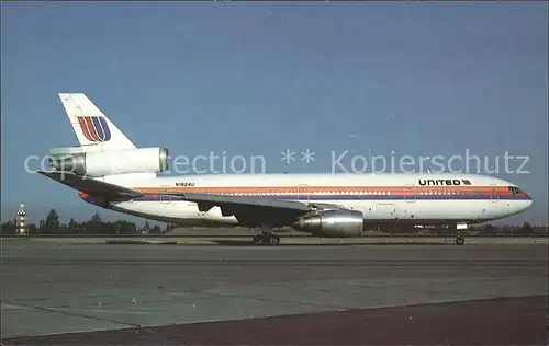 Flugzeuge Zivil United McDonnell Douglas DC 10 10 Kat. Airplanes Avions