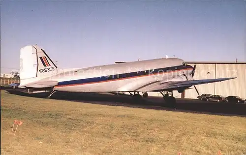Flugzeuge Zivil Contract Air Cargo DC 3  Kat. Airplanes Avions