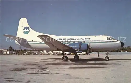 Flugzeuge Zivil Marco Island Airways Martin 4 0 4 Kat. Airplanes Avions
