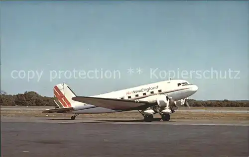 Flugzeuge Zivil Air New England Douglas DC 3  Kat. Airplanes Avions