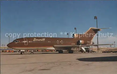 Flugzeuge Zivil Braniff International Boeing 727 30C  Kat. Airplanes Avions