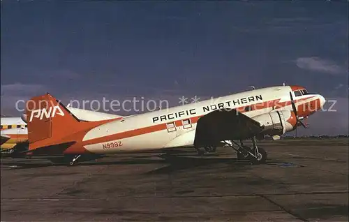Flugzeuge Zivil Pacific Northern Airlines DC 3 N999Z Kat. Airplanes Avions