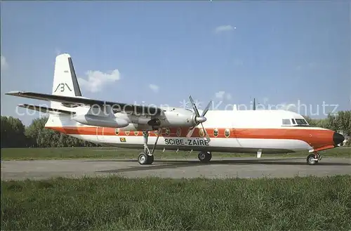 Flugzeuge Zivil Scibe Airlift Fokker F 27 Kat. Airplanes Avions