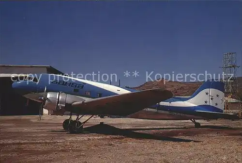 Flugzeuge Zivil Sahsa DC 3 HR SAH c n 6102 Kat. Airplanes Avions