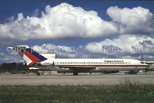 Flugzeuge Zivil Philippine Airlines Boeing 727 2M7 N726RW c n 21655 1452 Kat. Airplanes Avions