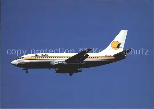 Flugzeuge Zivil Namib Air Boeing 737 244 Advanced ZS SIA c n 22580 Kat. Airplanes Avions