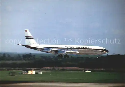 Flugzeuge Zivil Avianca Boeing 707 359B HK 1410 cn 20340  Kat. Airplanes Avions