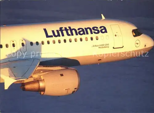 Lufthansa Airbus 320 200 Kat. Flug