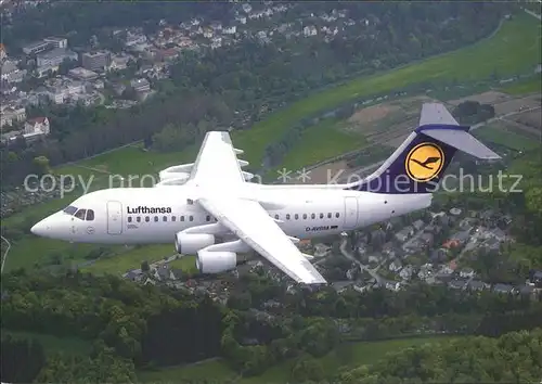 Lufthansa Cityliner Avro RJ85 Kat. Flug