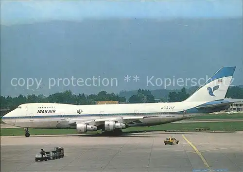 Flugzeuge Zivil Iran Air Boeing 747 286B  Kat. Airplanes Avions