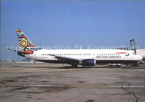 Flugzeuge Zivil British Airways Boeing 737 436 G DOCU c n 25854 2430 Kat. Airplanes Avions