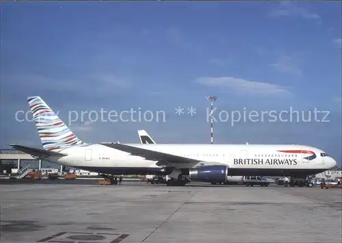 Flugzeuge Zivil British Airways Boeing 767 336ER G BNWG c n 24339 298 Kat. Airplanes Avions