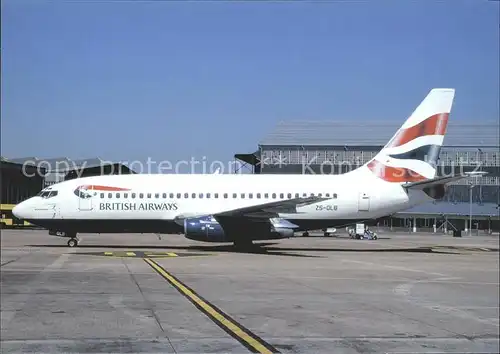 Flugzeuge Zivil British Airways Comair Boeing 737 236 ZS OLB c n 23167 1074 Kat. Airplanes Avions
