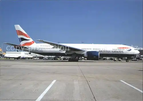 Flugzeuge Zivil British Airways Boeing 777 236ER G VIIV c n 29964 228 Kat. Airplanes Avions