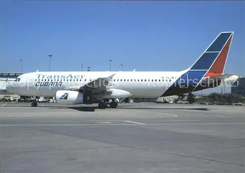 Flugzeuge Zivil Transaer Cubana Airbus 320 231 EI TLJ c n 257 Kat. Airplanes Avions