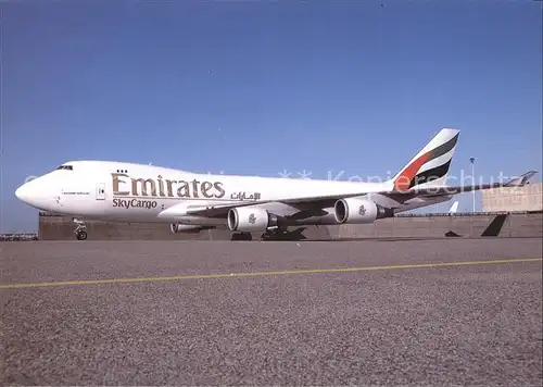 Flugzeuge Zivil Emirates Sky Cargo Boeing 747 400F N408MC  Kat. Airplanes Avions