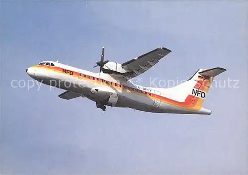 Flugzeuge Zivil NFD ATR 42  Kat. Airplanes Avions