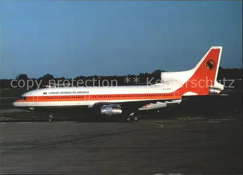 Flugzeuge Zivil Angola Airlines Lockheed L 1011 TriStar 500 Kat. Airplanes Avions