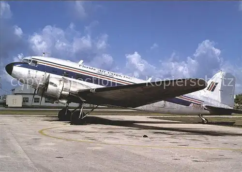 Flugzeuge Zivil Florida Air Cargo Inc. McDDouglas DC 3 N15MA  Kat. Airplanes Avions