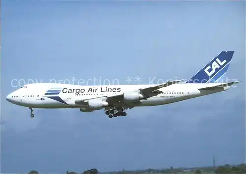 Flugzeuge Zivil Cargo Air Lines Boeing 747 Kat. Airplanes Avions