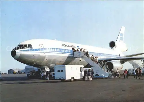 Flugzeuge Zivil Icelandair DC 10 30F  Kat. Airplanes Avions