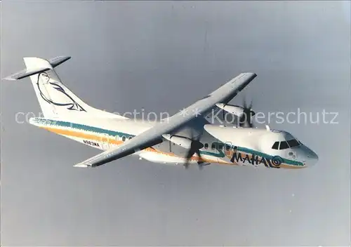 Flugzeuge Zivil Mahalo Air ATR42 320 N983MA c n 308 Kat. Airplanes Avions