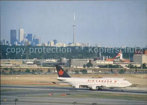 Flugzeuge Zivil Air Canada Boeing 747 433 C GAGM c n 25074 862 Kat. Airplanes Avions