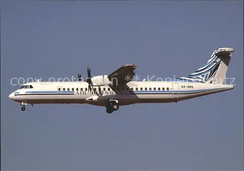 Flugzeuge Zivil Air Botswana ATR 72 500 A2 ABS c n 788 Kat. Airplanes Avions