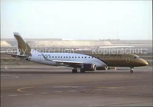 Flugzeuge Zivil Gulf Air EMB 190AR A9C MD c n  Kat. Airplanes Avions