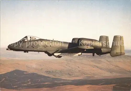 Flugzeuge Militaria Fairchild A.10 Thunderbolt United States Air Force  Kat. Airplanes Avions