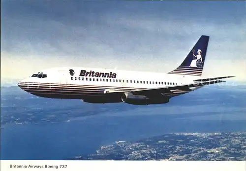 Flugzeuge Zivil Britannia Airways Boeing 737 Kat. Airplanes Avions