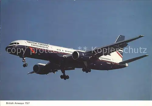 Flugzeuge Zivil British Airways Boeing 757 236 G BIKD  Kat. Airplanes Avions