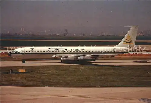 Flugzeuge Zivil TMA of Lebanon Boeing 707 327C N7095 cn 19104 Kat. Airplanes Avions